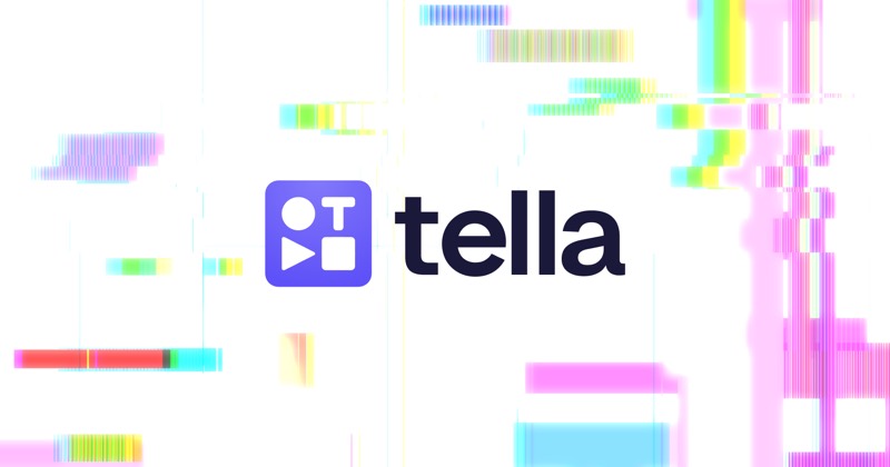 Tella screen recording app logo artwork
